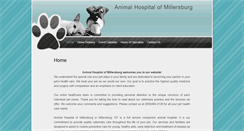 Desktop Screenshot of animalhospitalofmillersburg.com